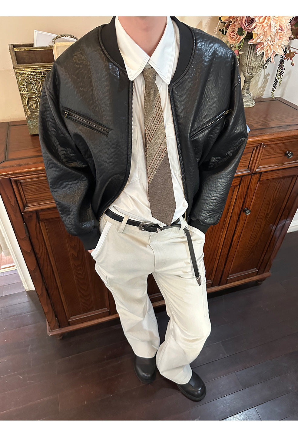 EME Vintage Pleated Jacket