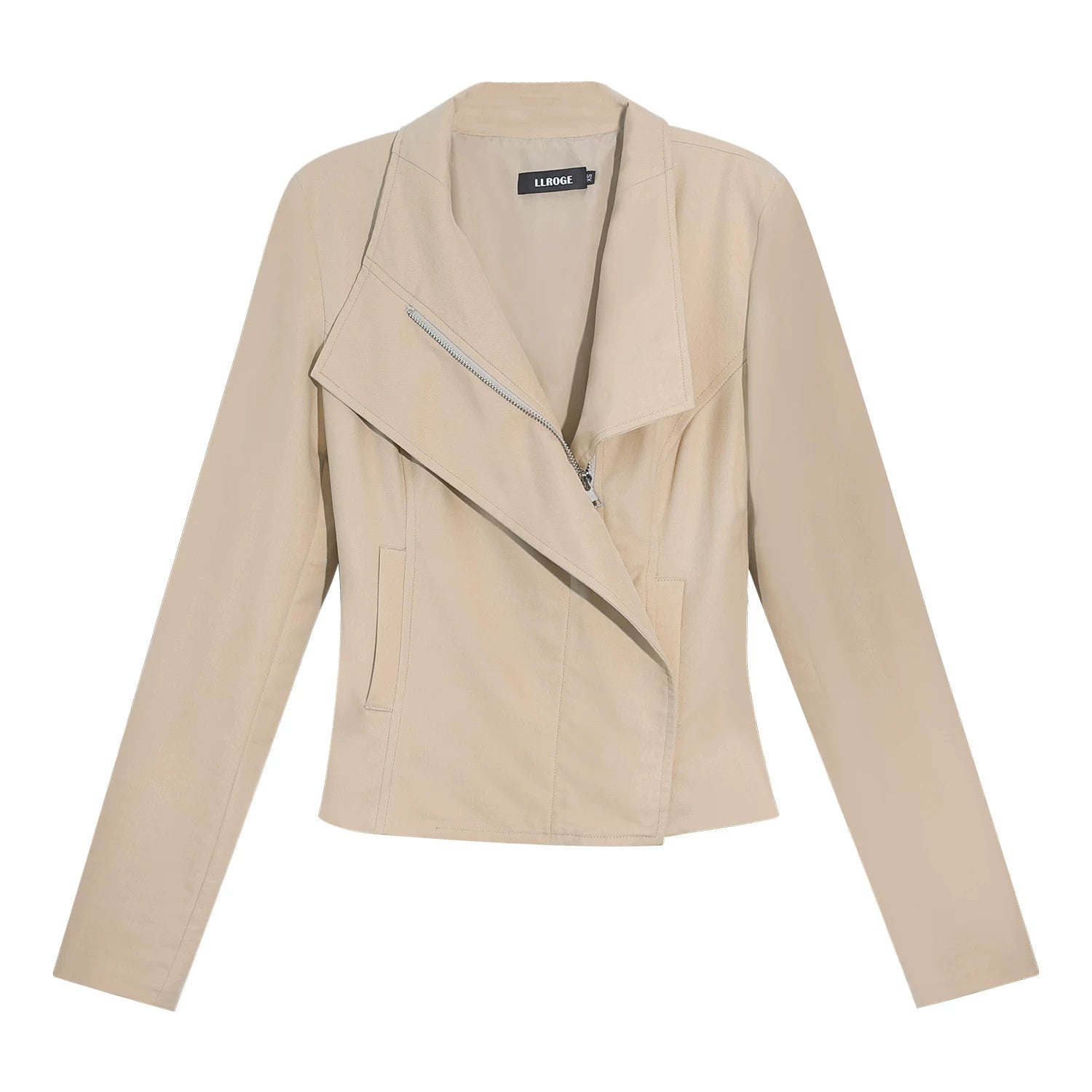 LLROGE Casual Versatile Vintage Sa Cool Short Jacket