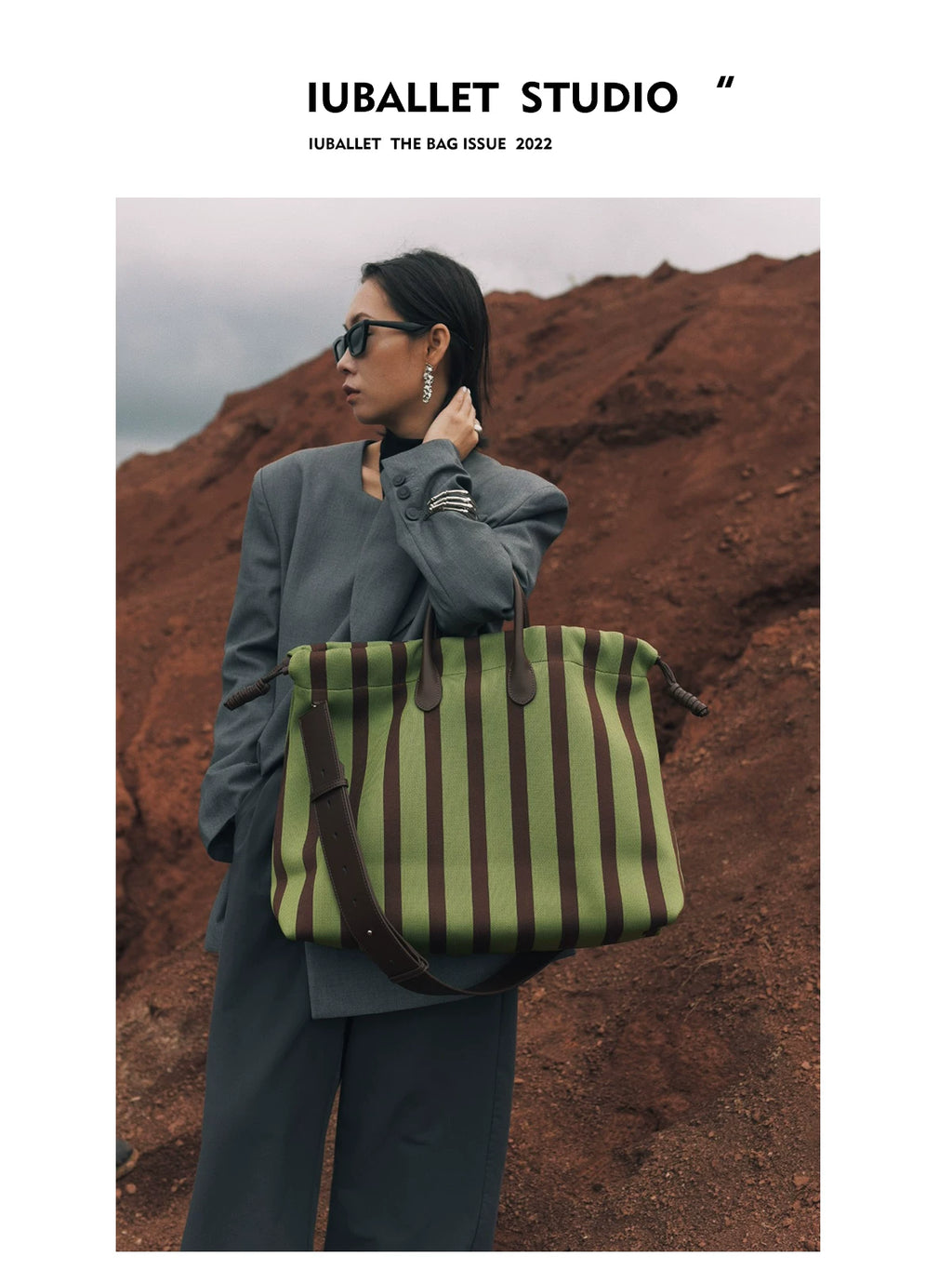 IUBALLET Niche Large Capacity Tote Bag
