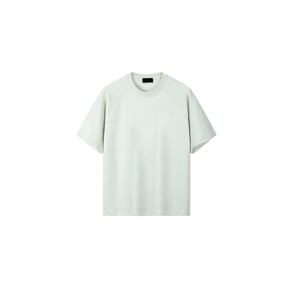 PLUS NO LOGO Moisture Wicking Small Neckline Shoulder Tee