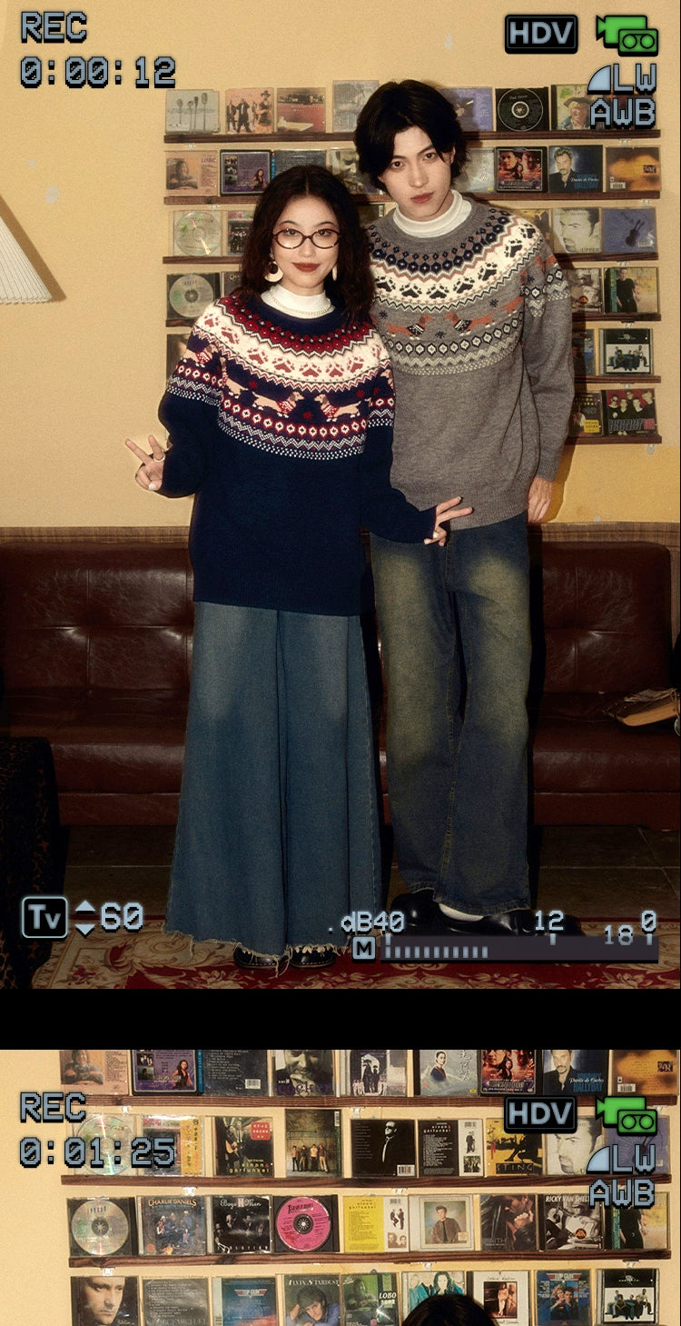 ALOHA Vintage Lazy Sweater