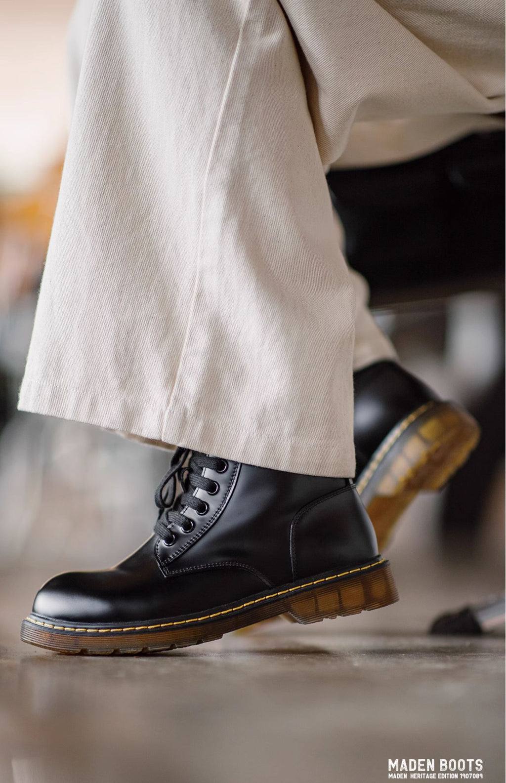 Madden Martin Leather Tooling Boots