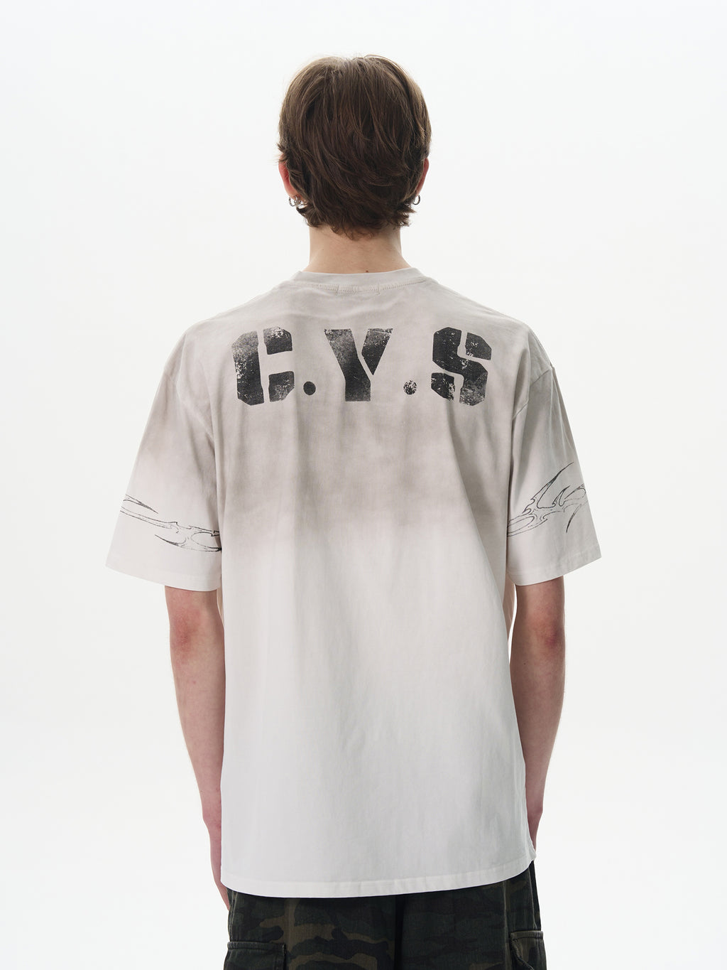 BTSG old washed dirty dyed heavy short jersey