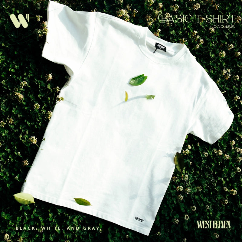 WESTELEVEN Small LOGO Crew Neck Tee