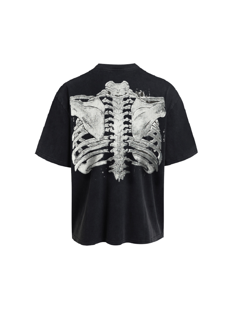 [KONOOT] 25ss (bone movement) 280g knitted cotton cool Boxy tee