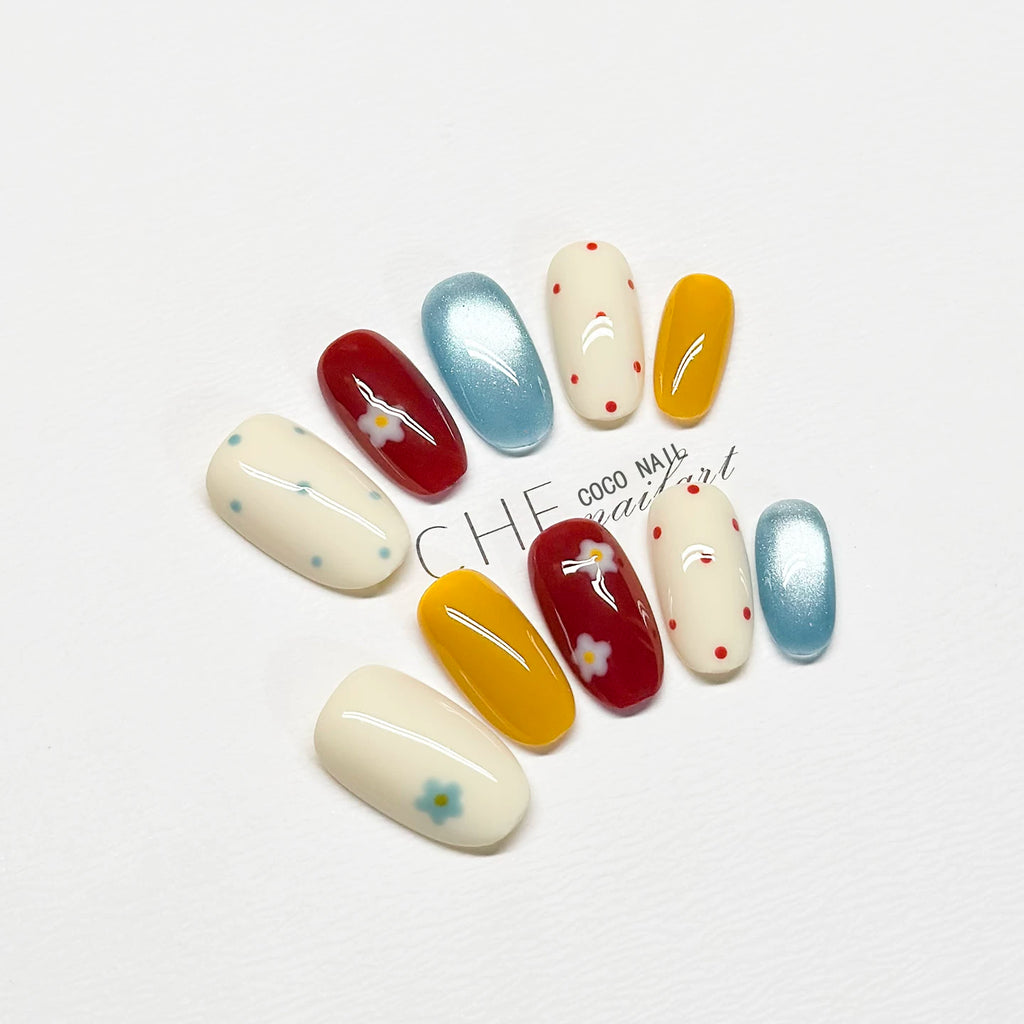 CoCo Advanced Whitening Handmade Nail Art Wear Nail