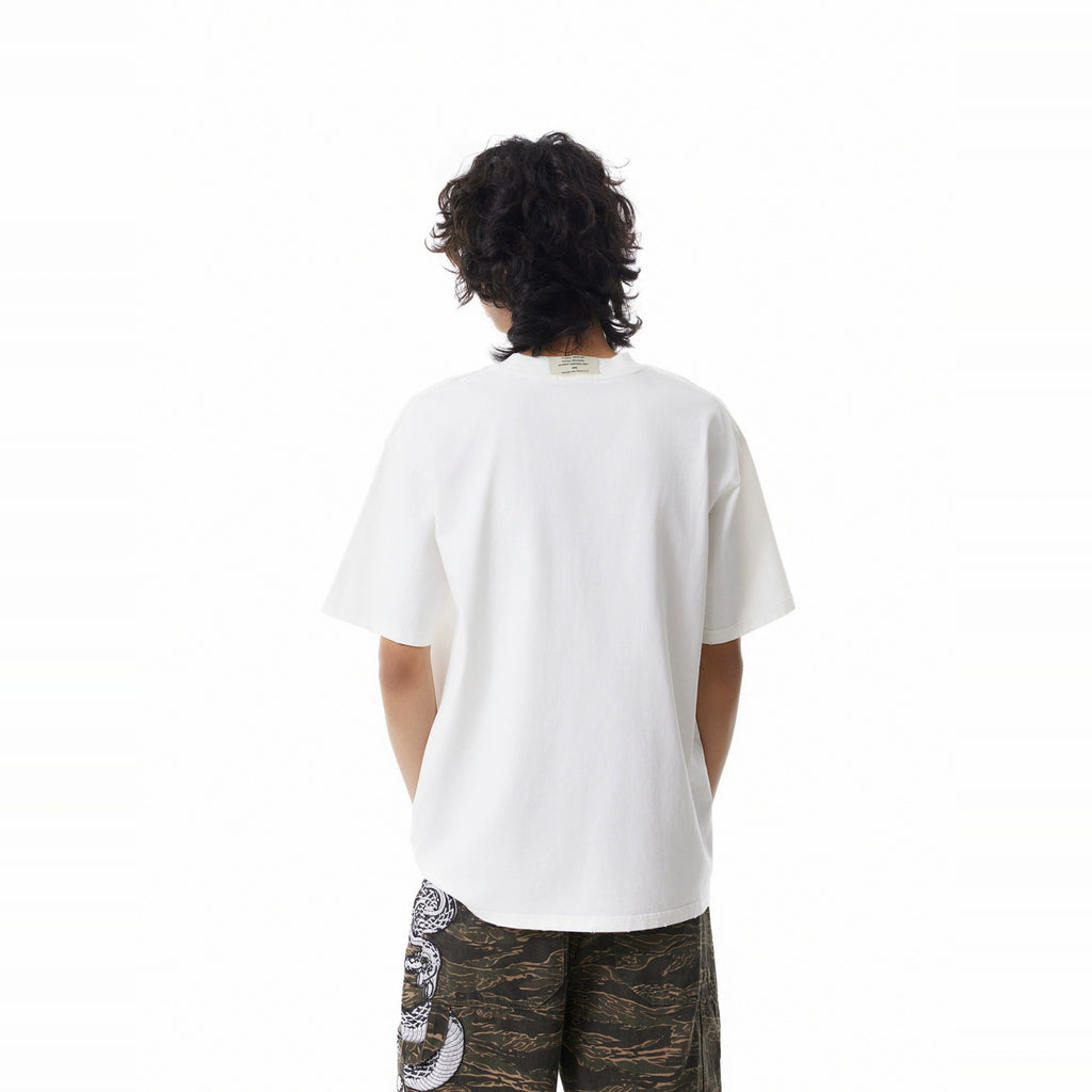 BTSG Oversize Short Sleeve Casual Versatile Basic Tee