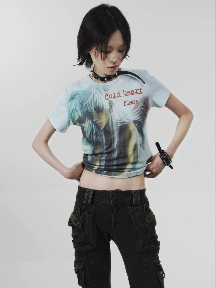 WEBBAR Original Y2K Game 3D Role Tee