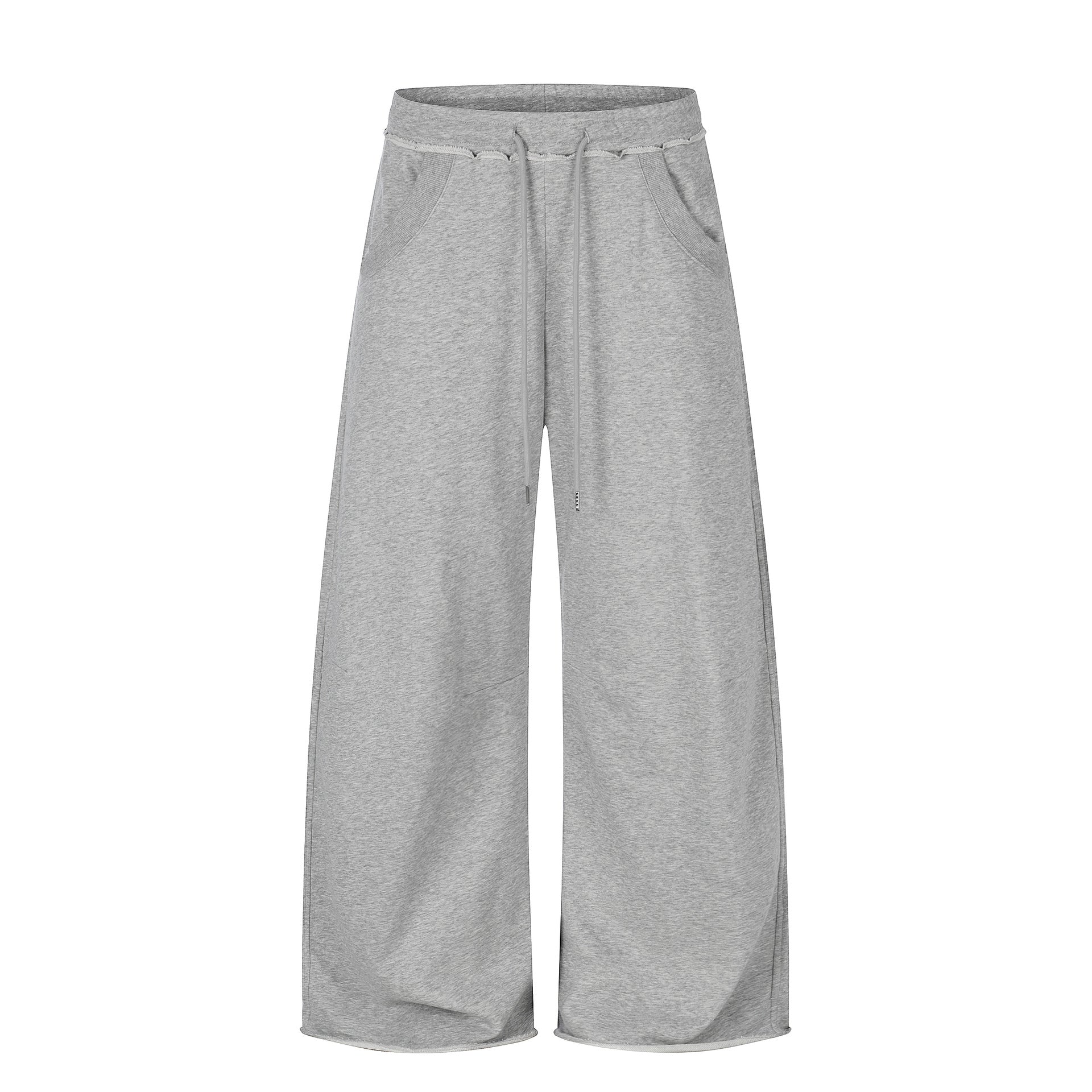 11KN Casual Straight Letter Printed Sweatpants