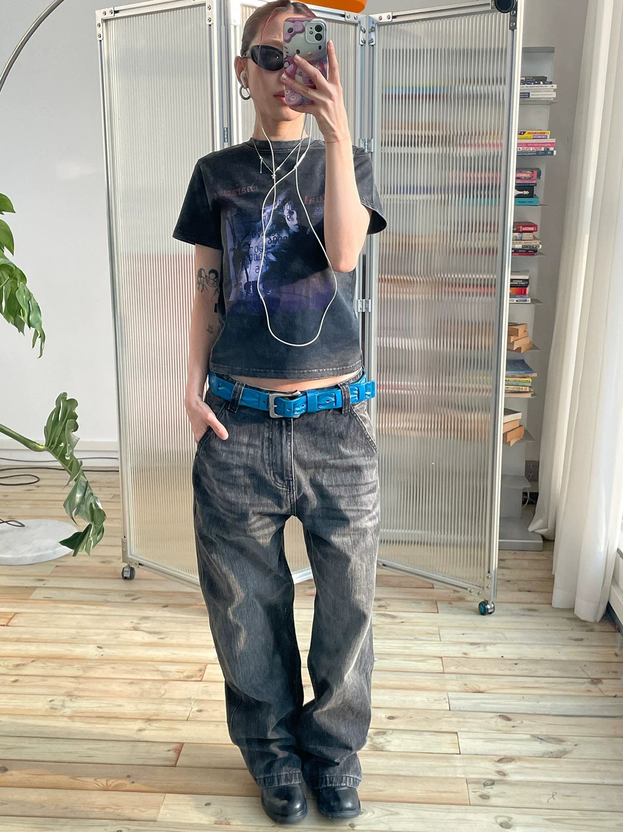 MMBBT Portrait Print Front Shoulder Tee