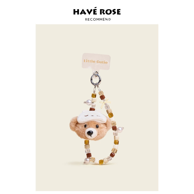 HAVEROSE Baked Bear Bag Pendant