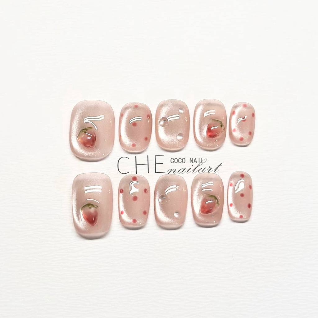 COCO Light Luxury High Sense White Hand-worn Armor