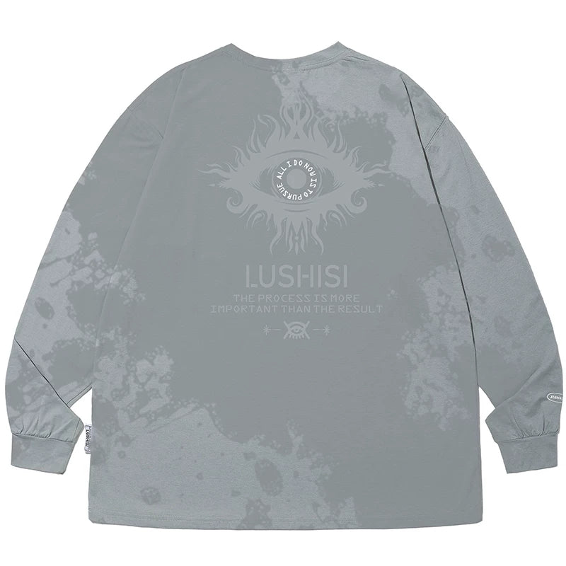 LUSHISI Cool and Comfortable Sports Quick-drying Casual Long Sleeves