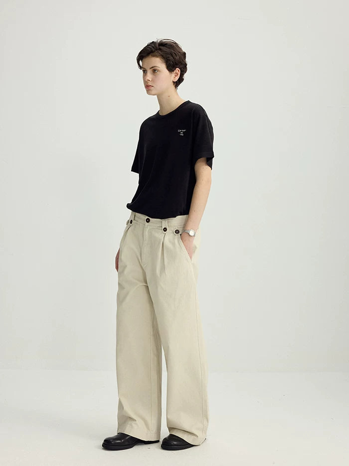 CARPEM Old Button Adjustment Overalls