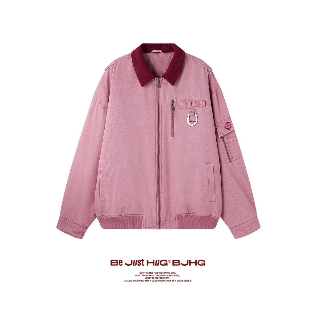 BJHG Retro Thickened Cotton-padded Jacket