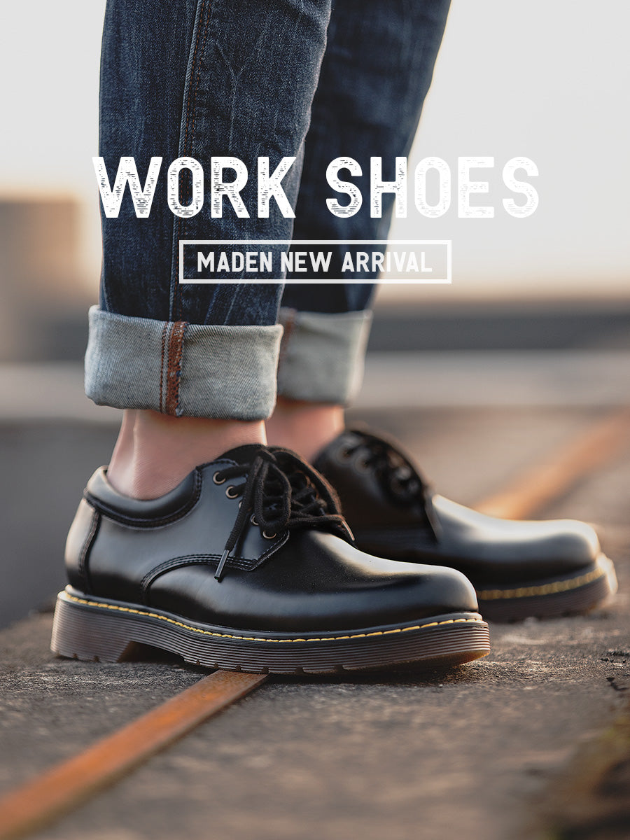 Madden Leather Work Shoes