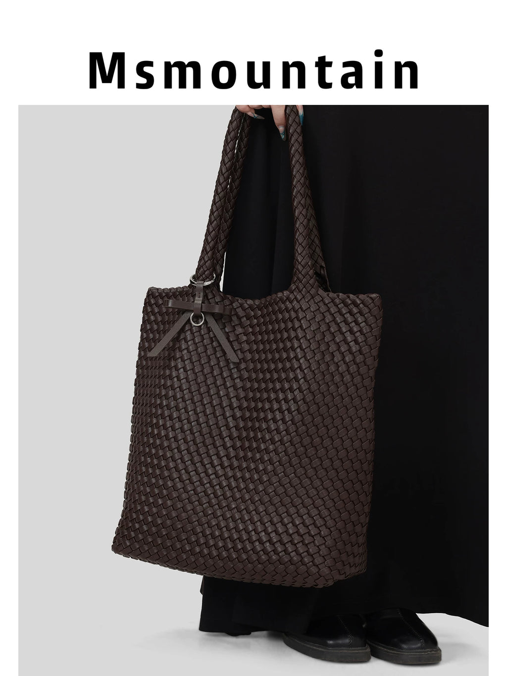 Msmountain Braided Large Capacity Shoulder Bag