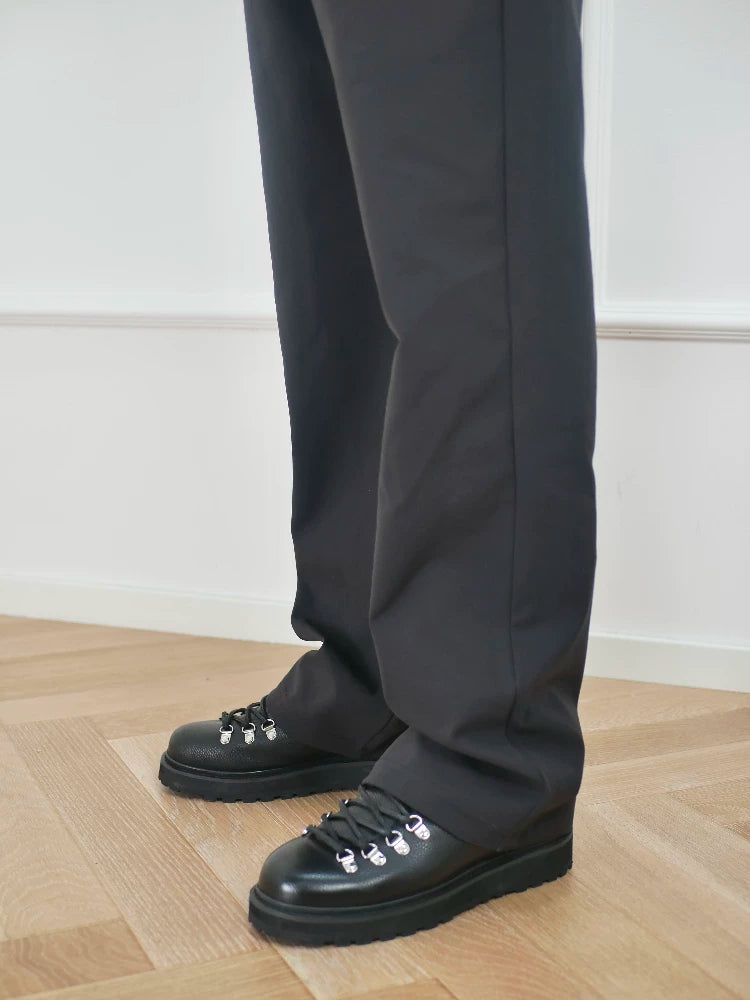 No Logo Heightening Thick Sole Casual Shoes