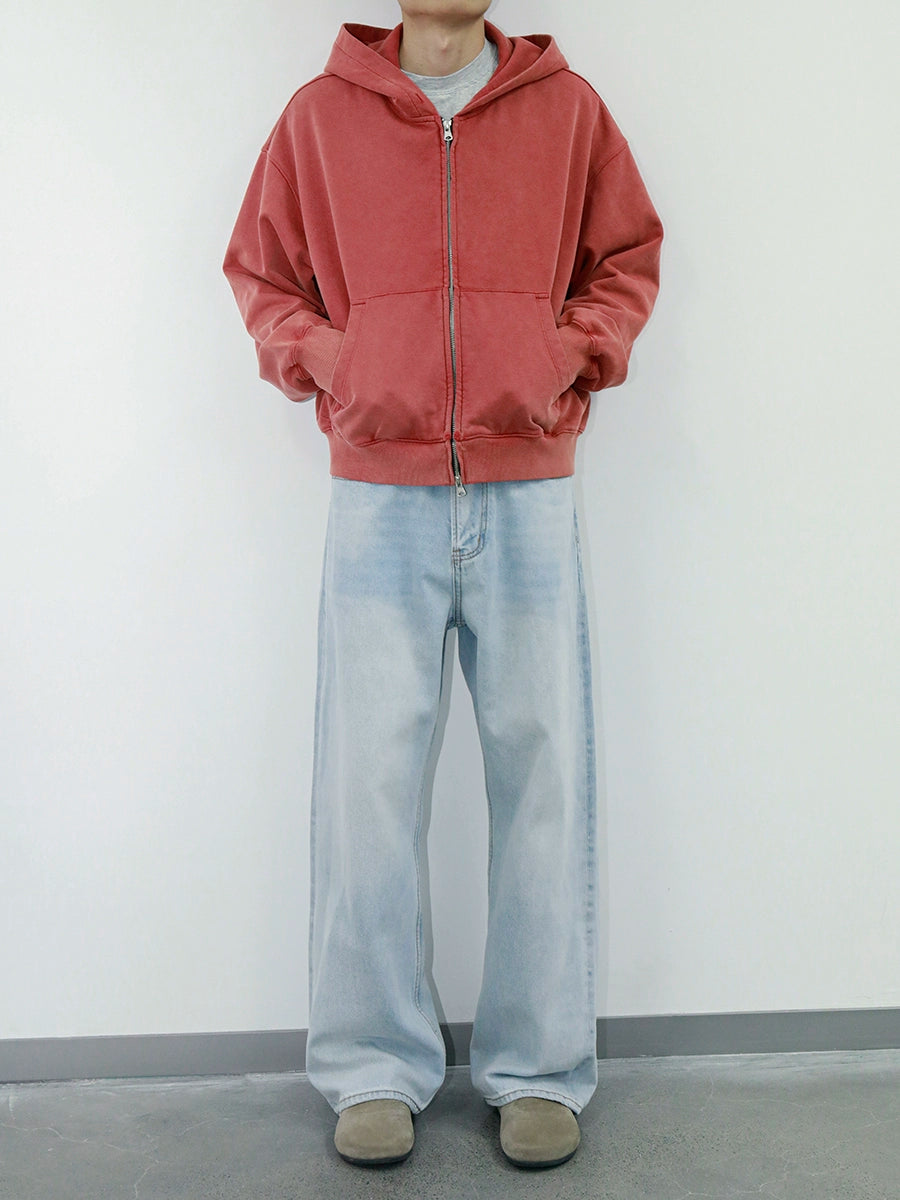 PLUS NO LOGO Vintage Hoodie Short Wide Jacket