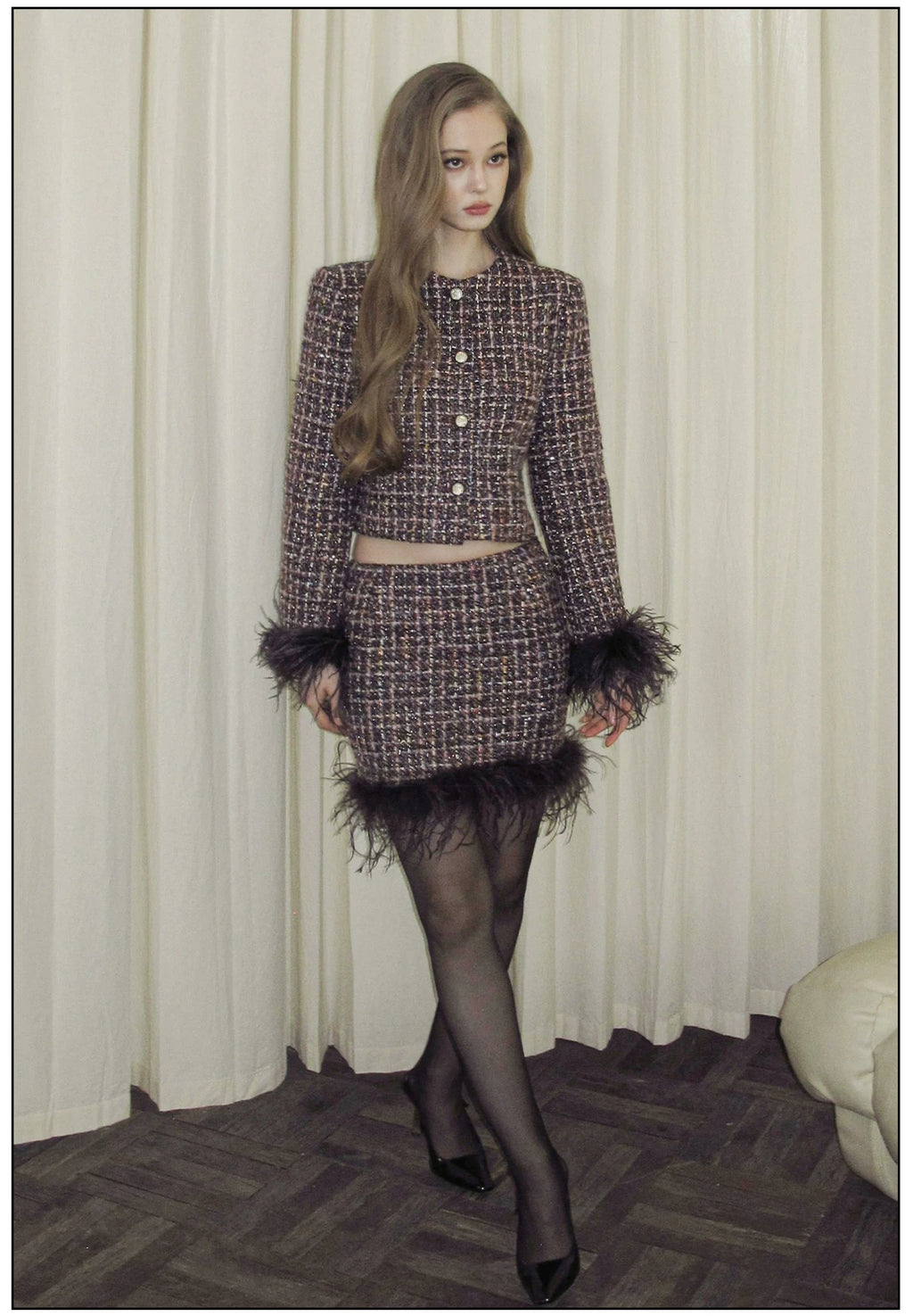 FINDYAWINGS Extravagant Hair Short Xiaoxiangfeng Set