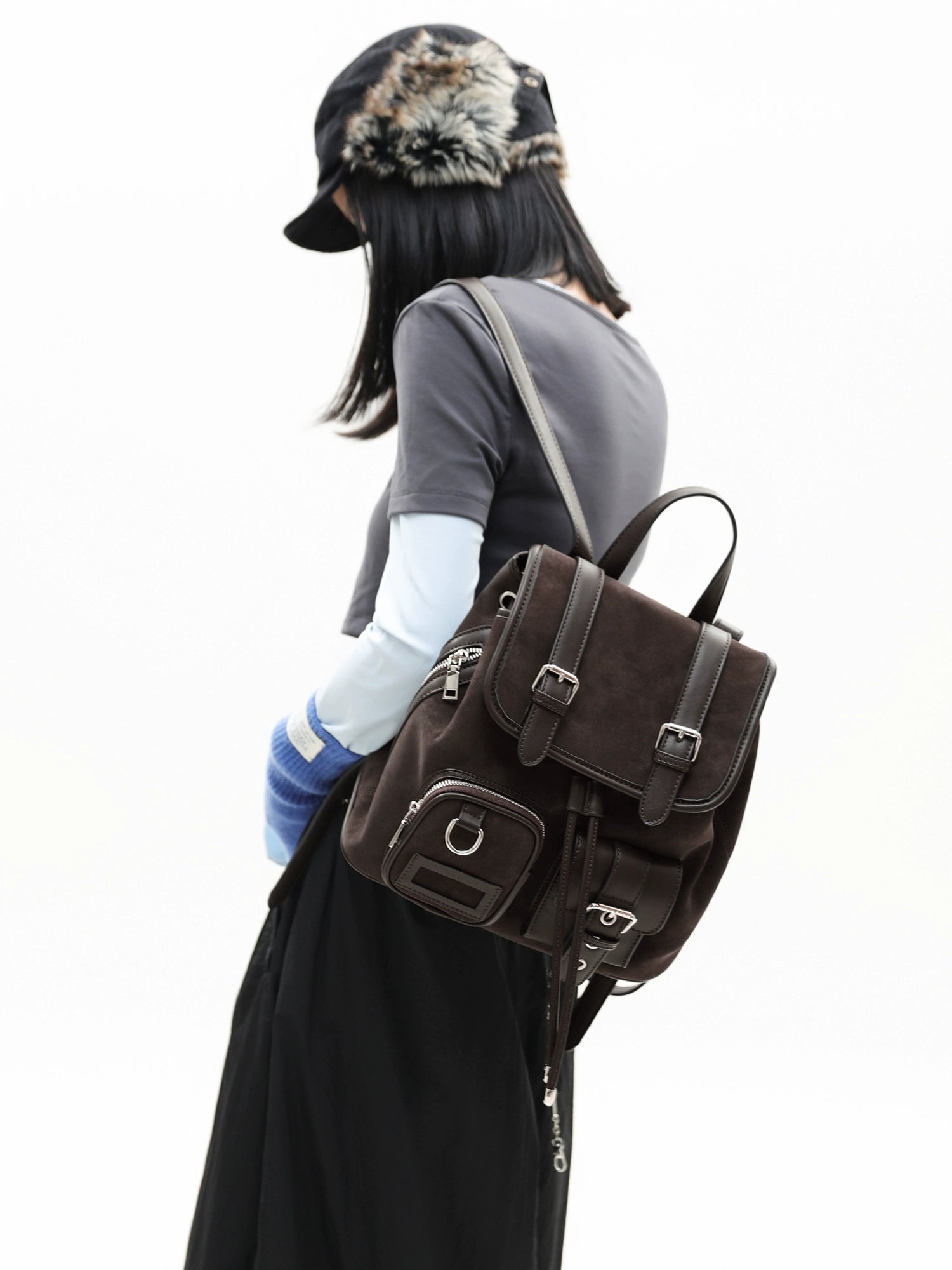 JANDRESS Vintage Commuter College Backpack