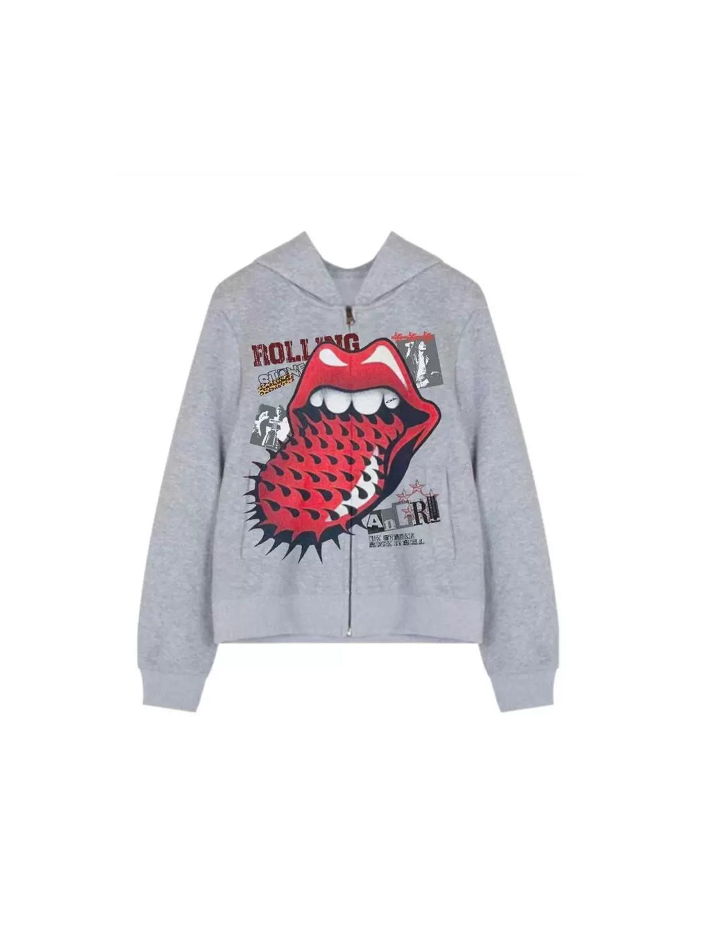 OXXO Vintage Zip Hooded Sweater