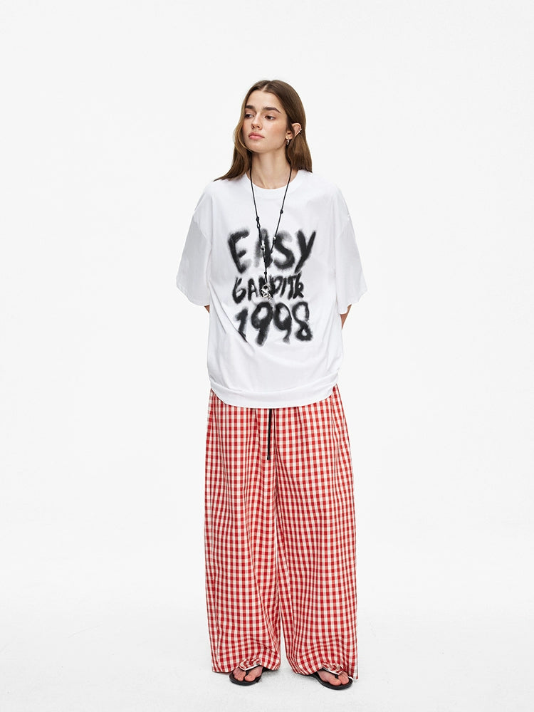 BGT Wide Leg Mopping Lazy Slack Pants