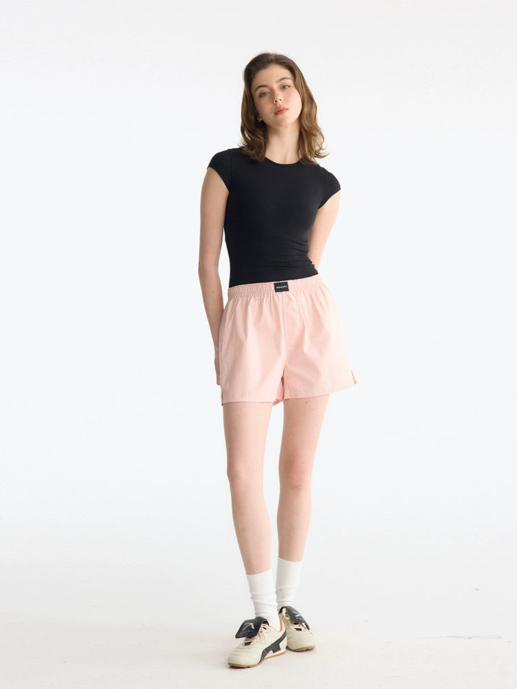 Madeinerror Loose-fitting Home Boxer Shorts and Beach Pants