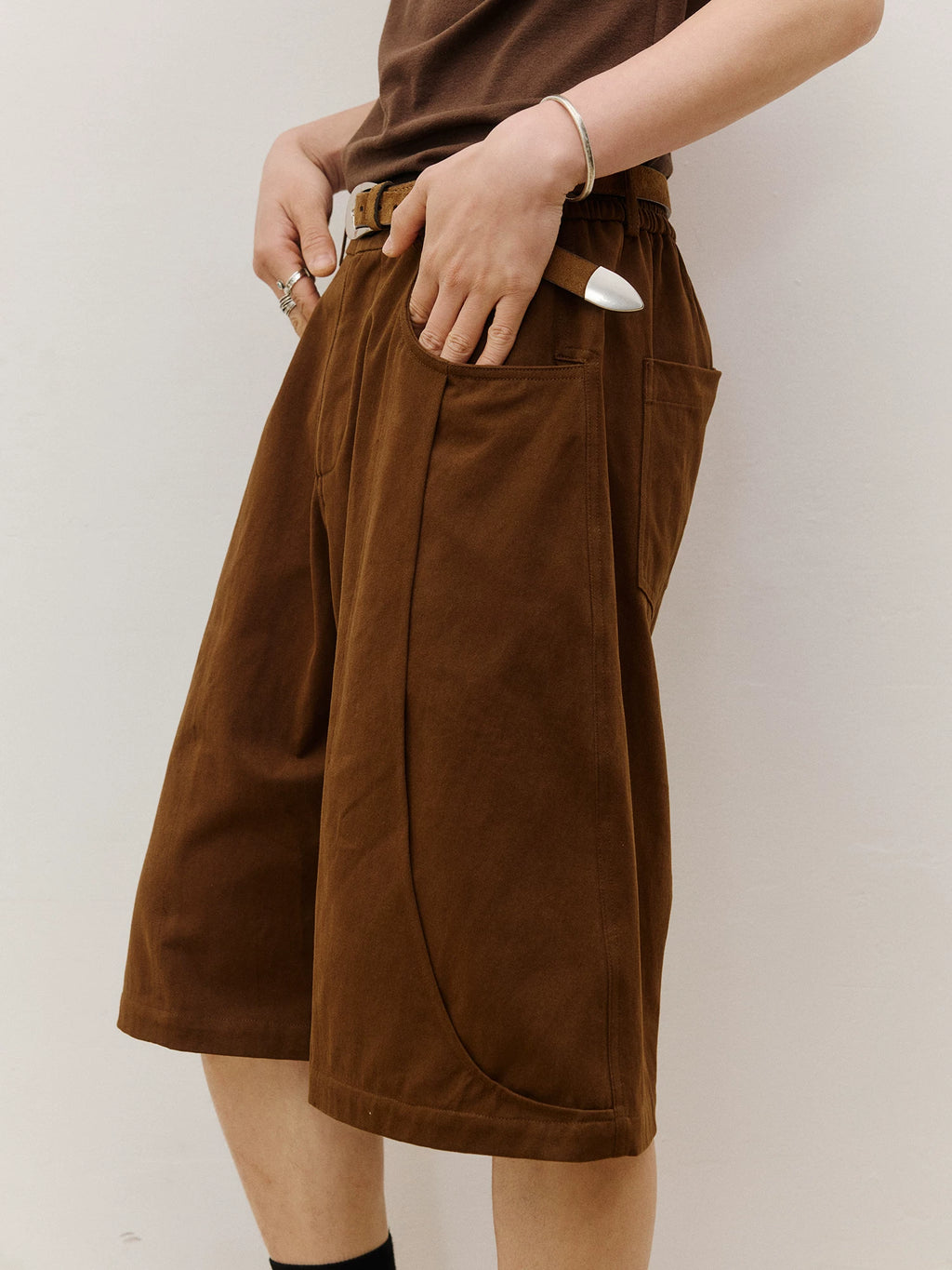 LR MADE Vintage Simple Casual Shorts