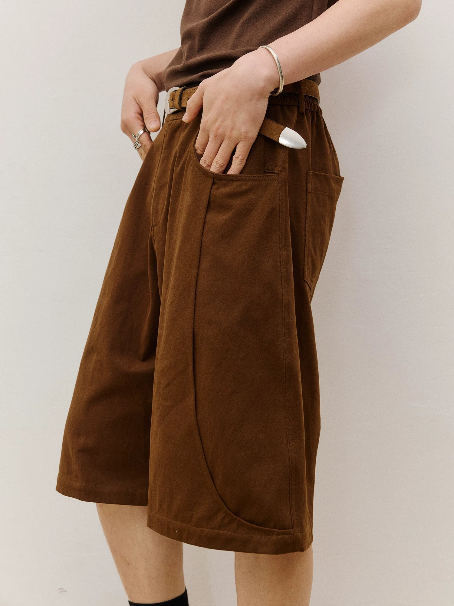 LR MADE Vintage Simple Casual Shorts