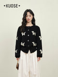Kuose Puppy Lazy Knit Sweater