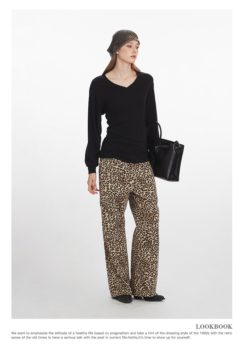 NarieleV Neck Premium Inner Strap Long Sleeve