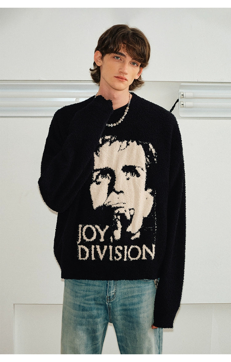 KREATE Soft Waxy Imitation Mink Loose Sweater