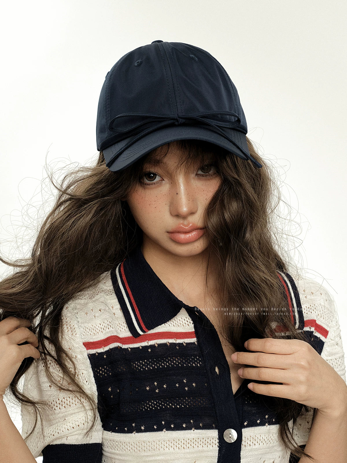 YORSOY Bow Face Cap