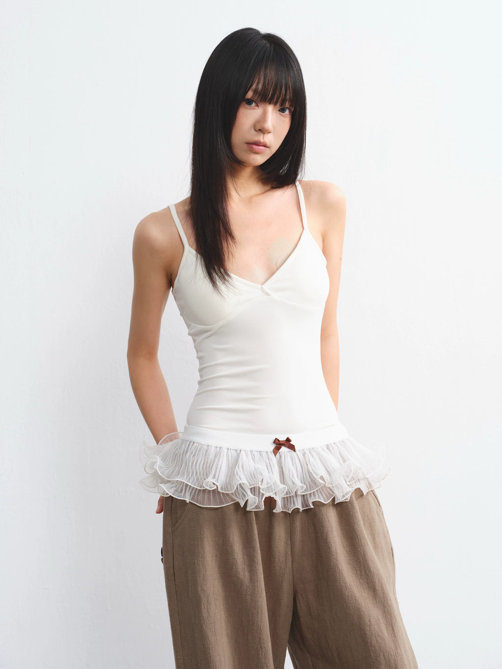 LINY LIBERTY Sling Vest Long-sleeved Set