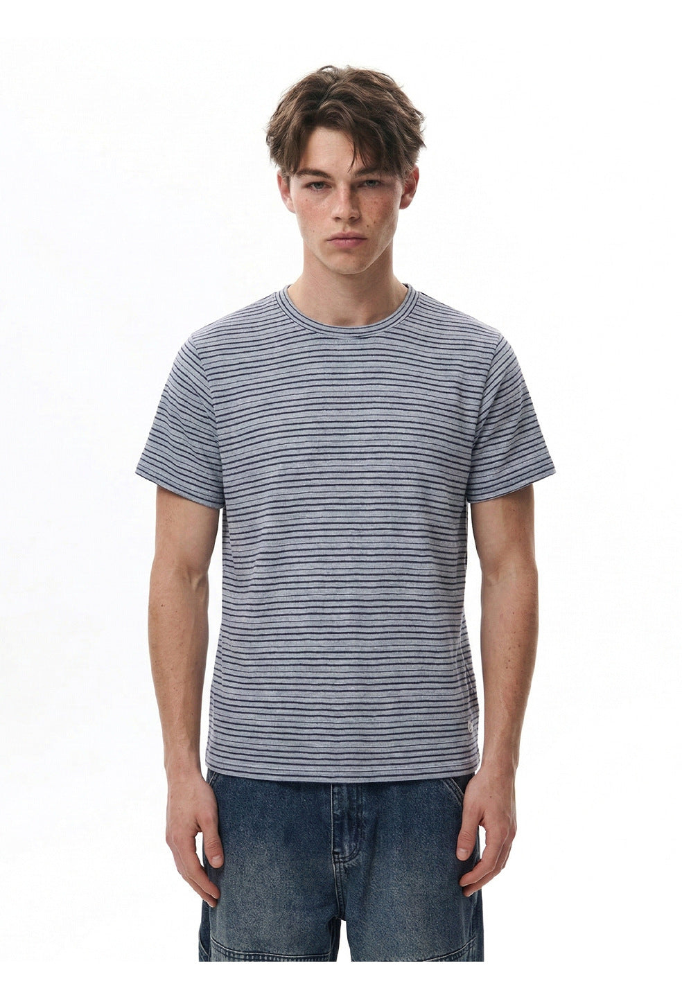EME Knitted Loose Casual Breathable Tee