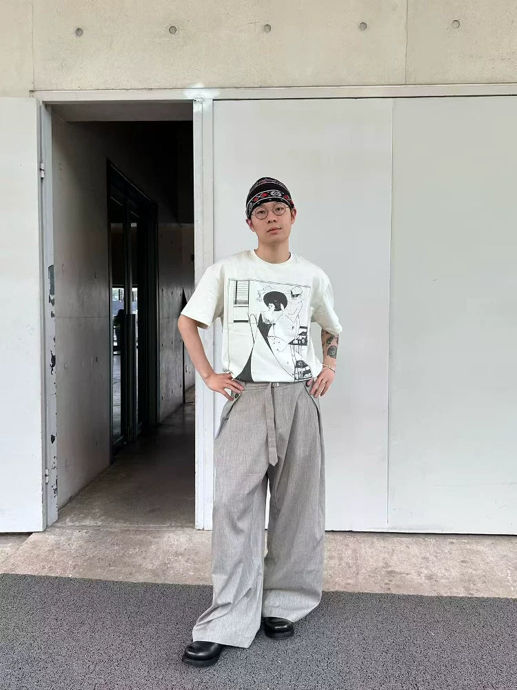 Eleteized Fun Illustration Ice Casual Tee