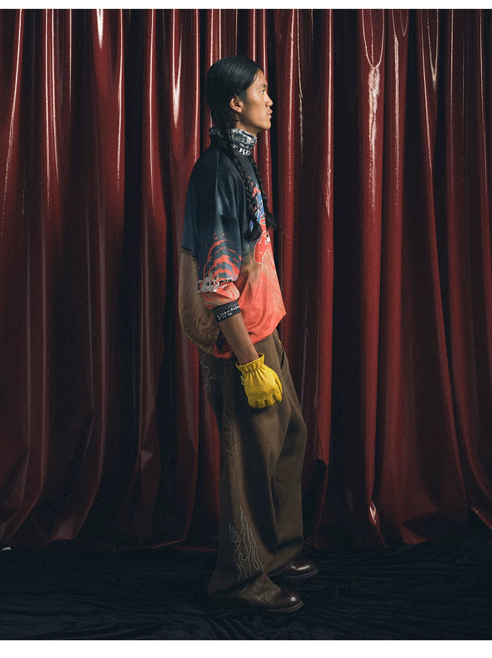TREclub Full of Prairie Print Casual Long Sleeves