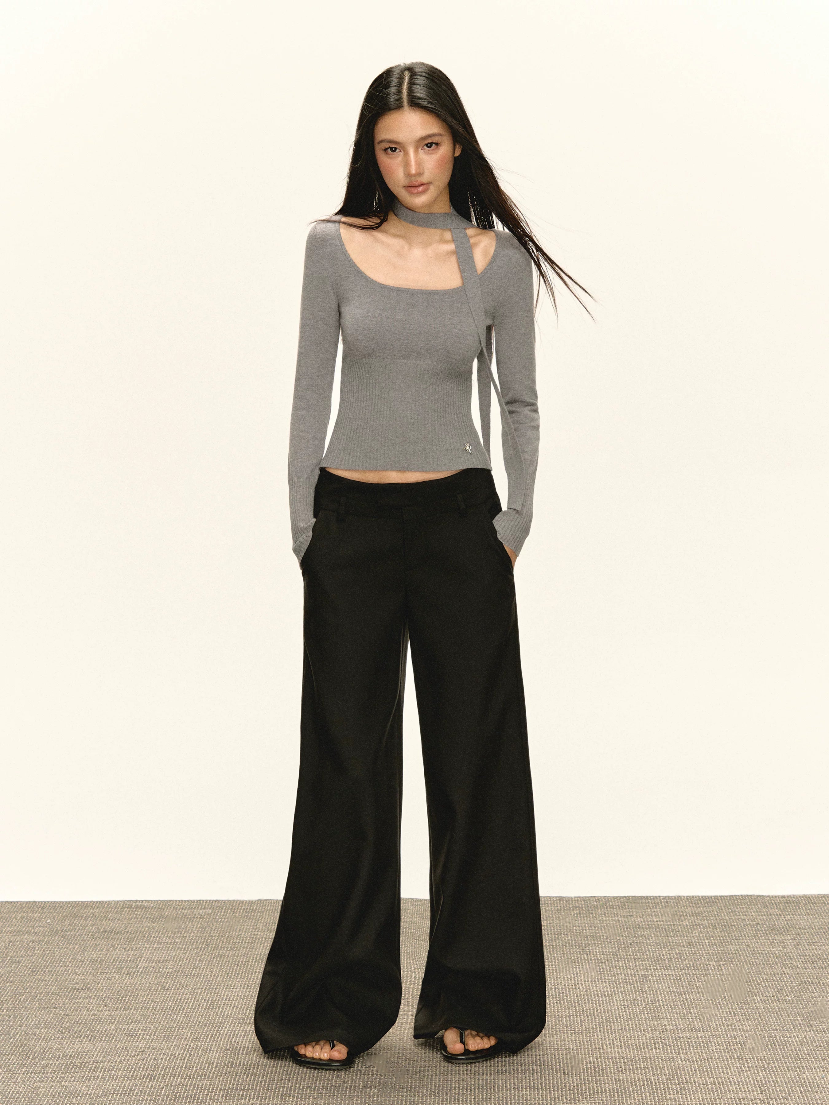 Ariseism Vintage Loose Versatile Suit Pants