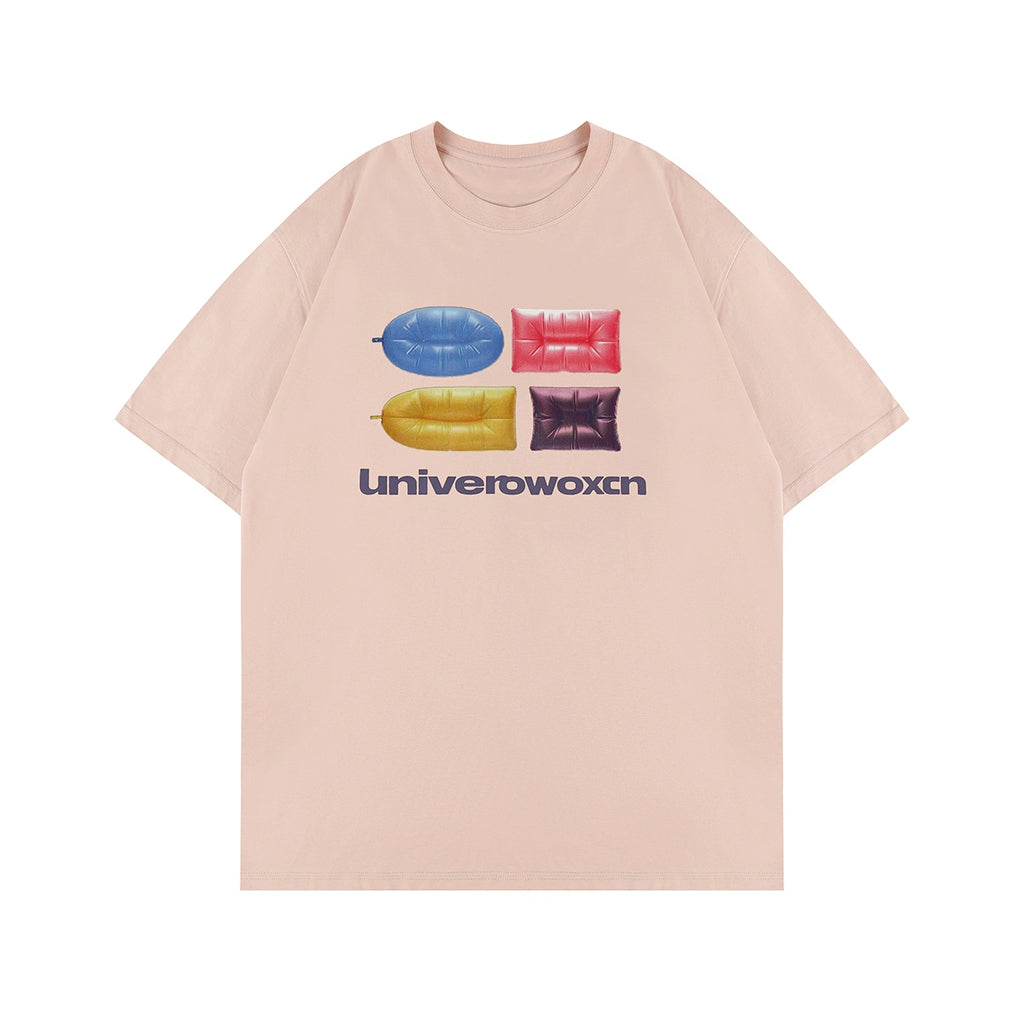 OWOX Versatile Casual Printing Loose Tee