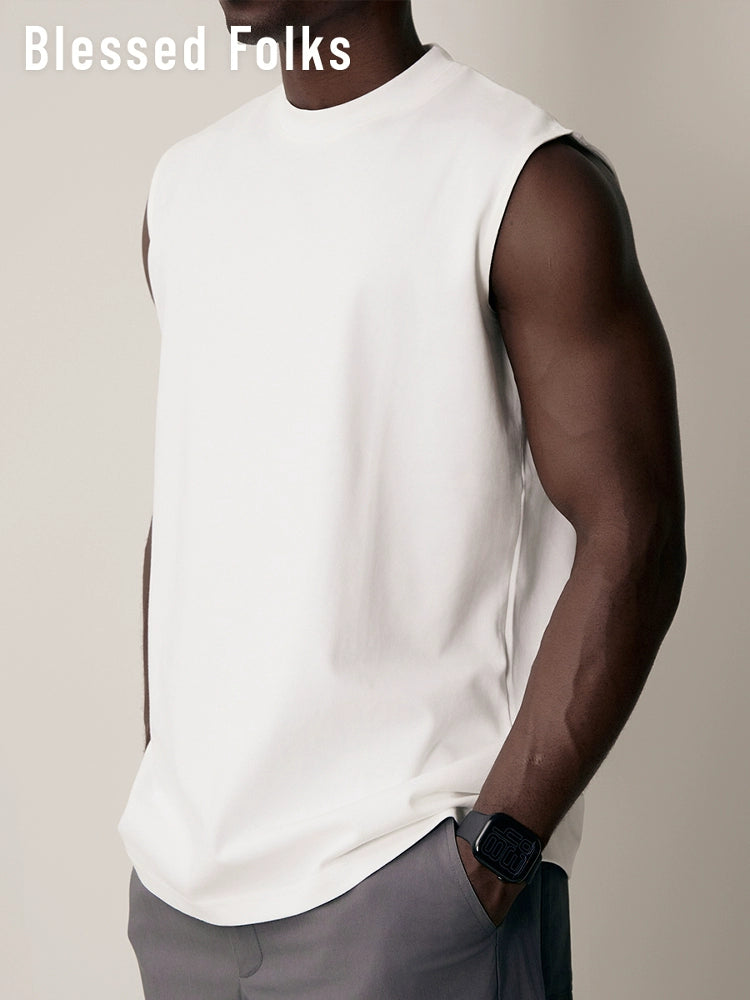 Blessed Folks Vintage Fitness Casual Vest Sports Vest