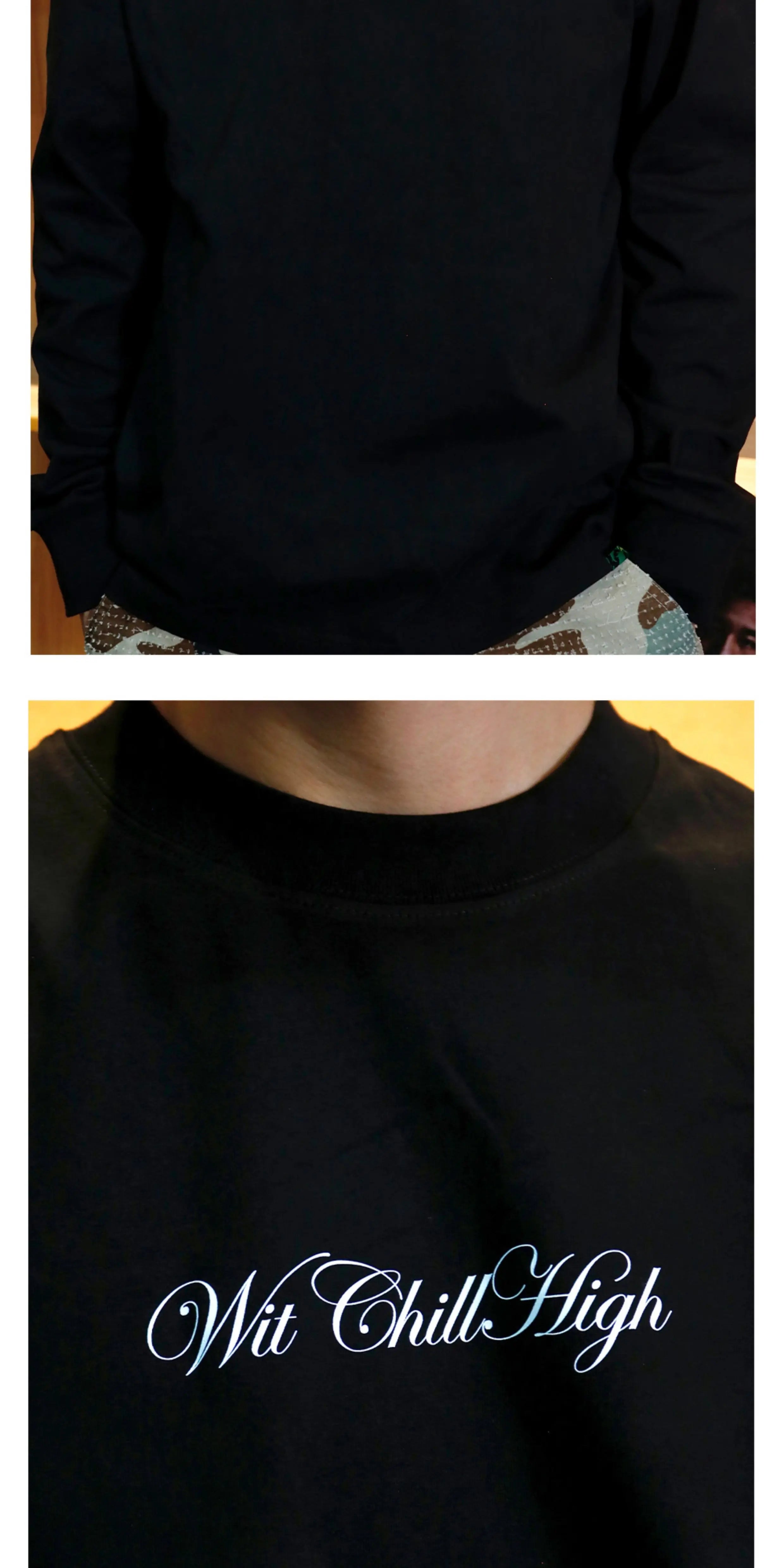 ChillHigh Crew Neck Loose Versatile Long Sleeves