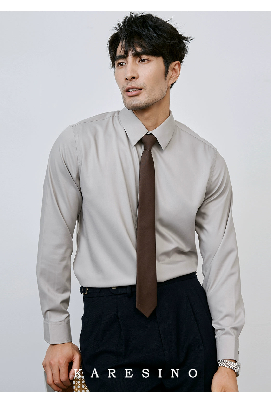 KARESINO Light Luxury Business Anti-Wrinkle Shirt