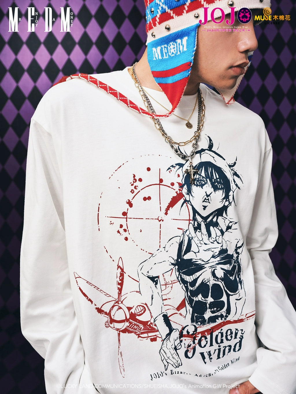 MEDM Anime Casual Crew Neck Long Sleeve