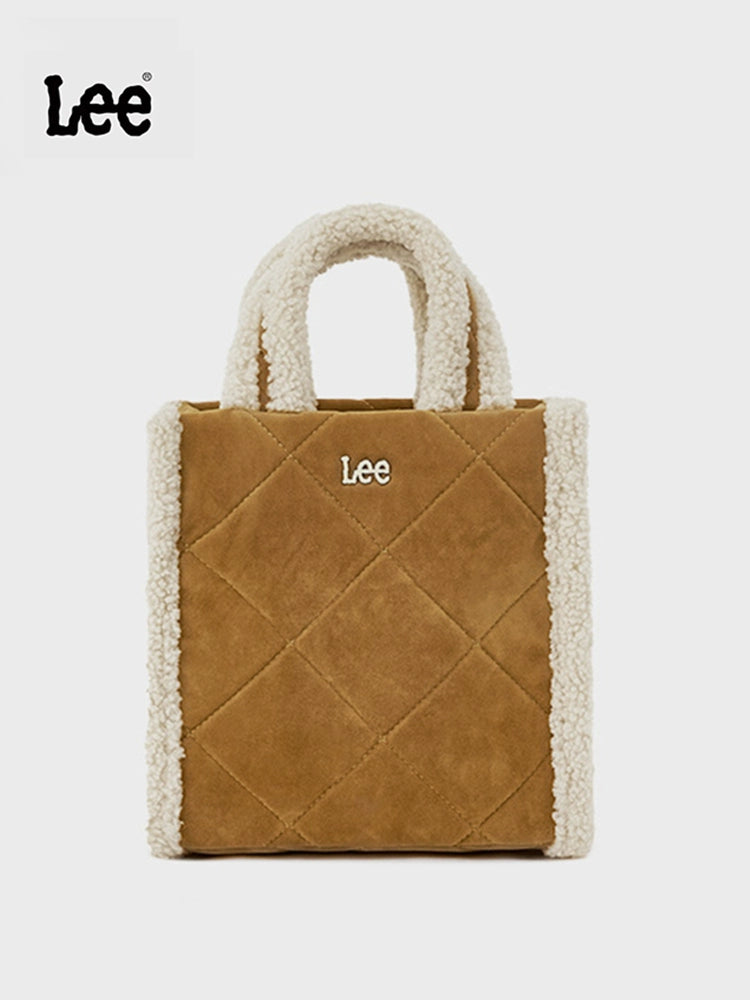Lee Casual Versatile Lamb Wool Tote Bag