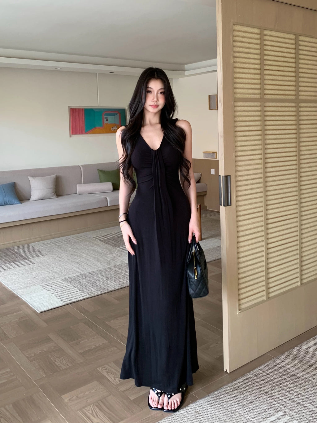 WITHMIN Waist Slim Dress