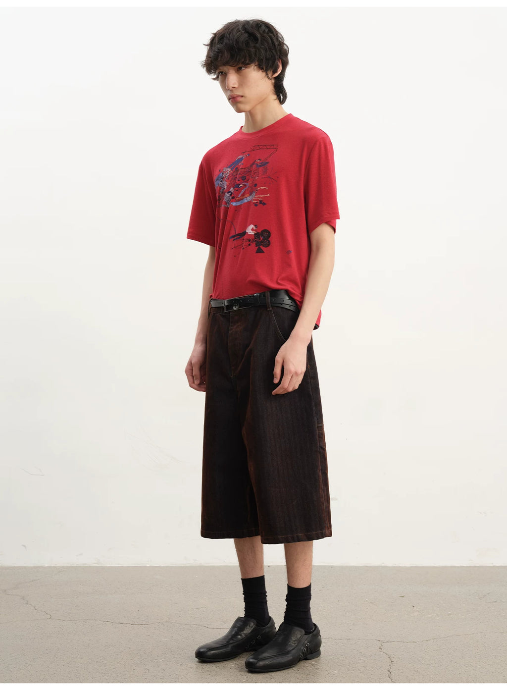 JCAESAR Light and Breathable Loose Tee
