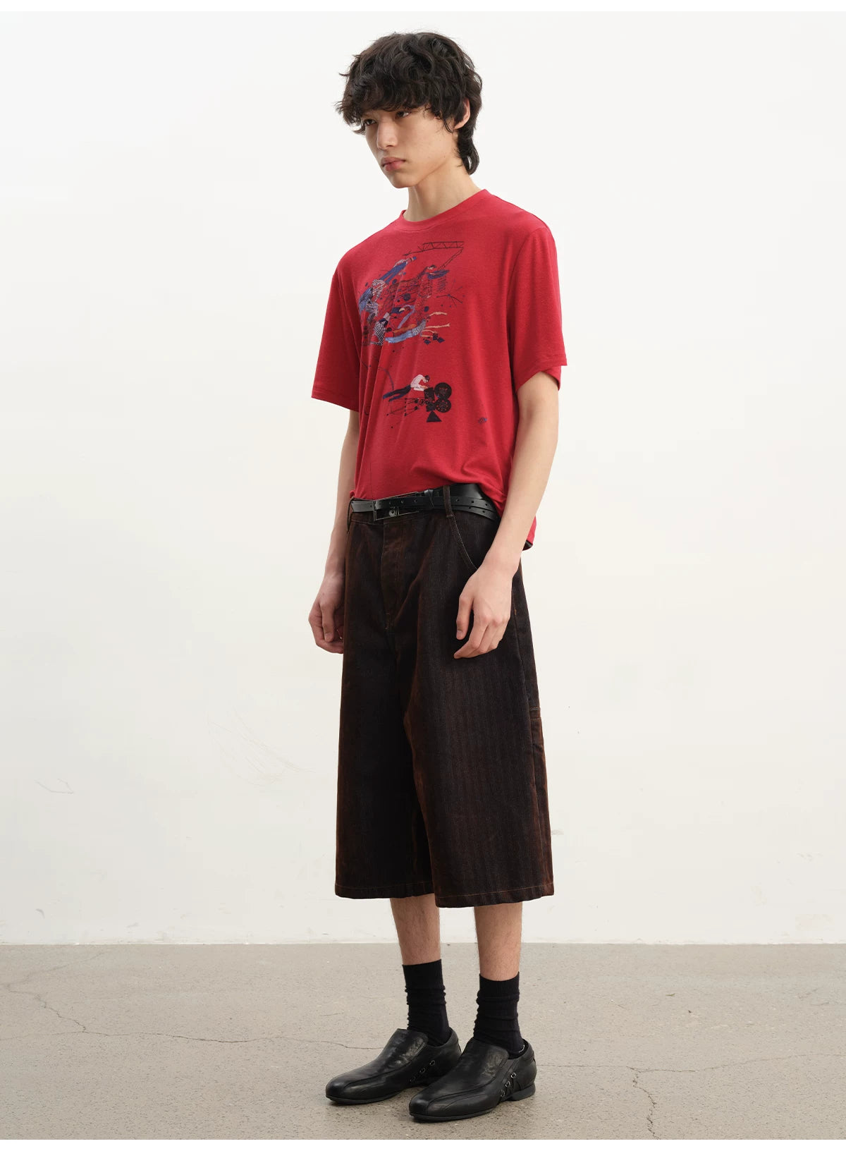 JCAESAR Light and Breathable Loose Tee