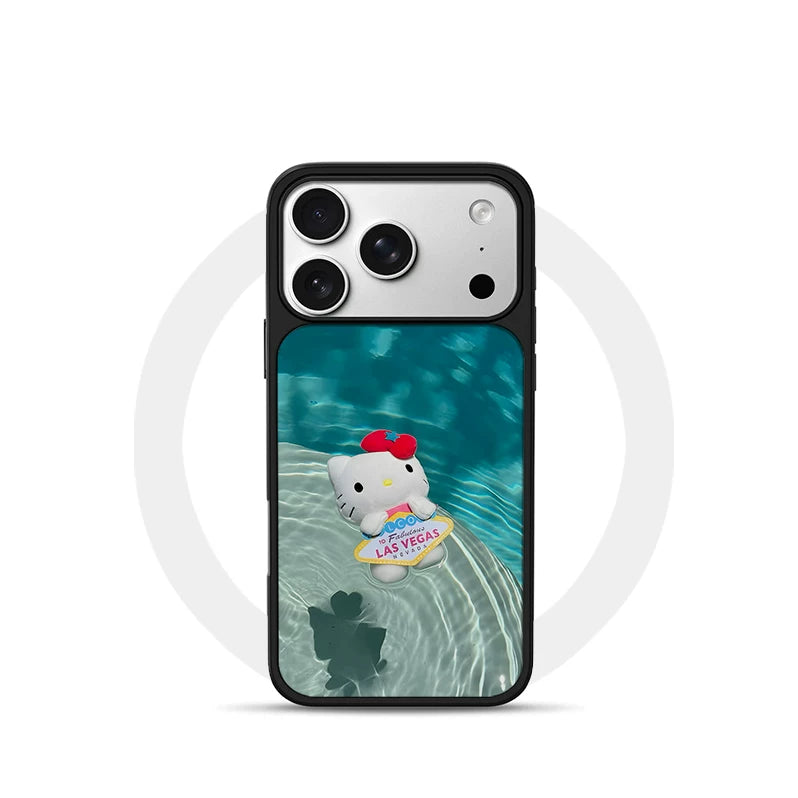 Pbcase Pool Cat Niche INS Wind IPhone Case