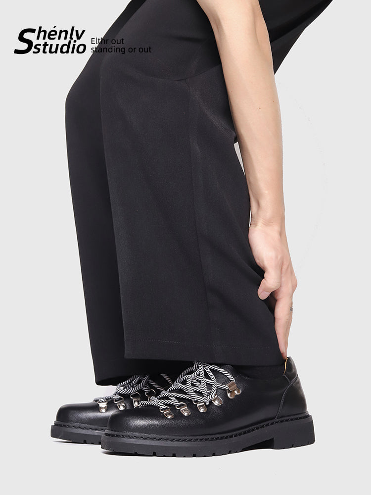 SHENLV STUDIO mountaineering derby shoes